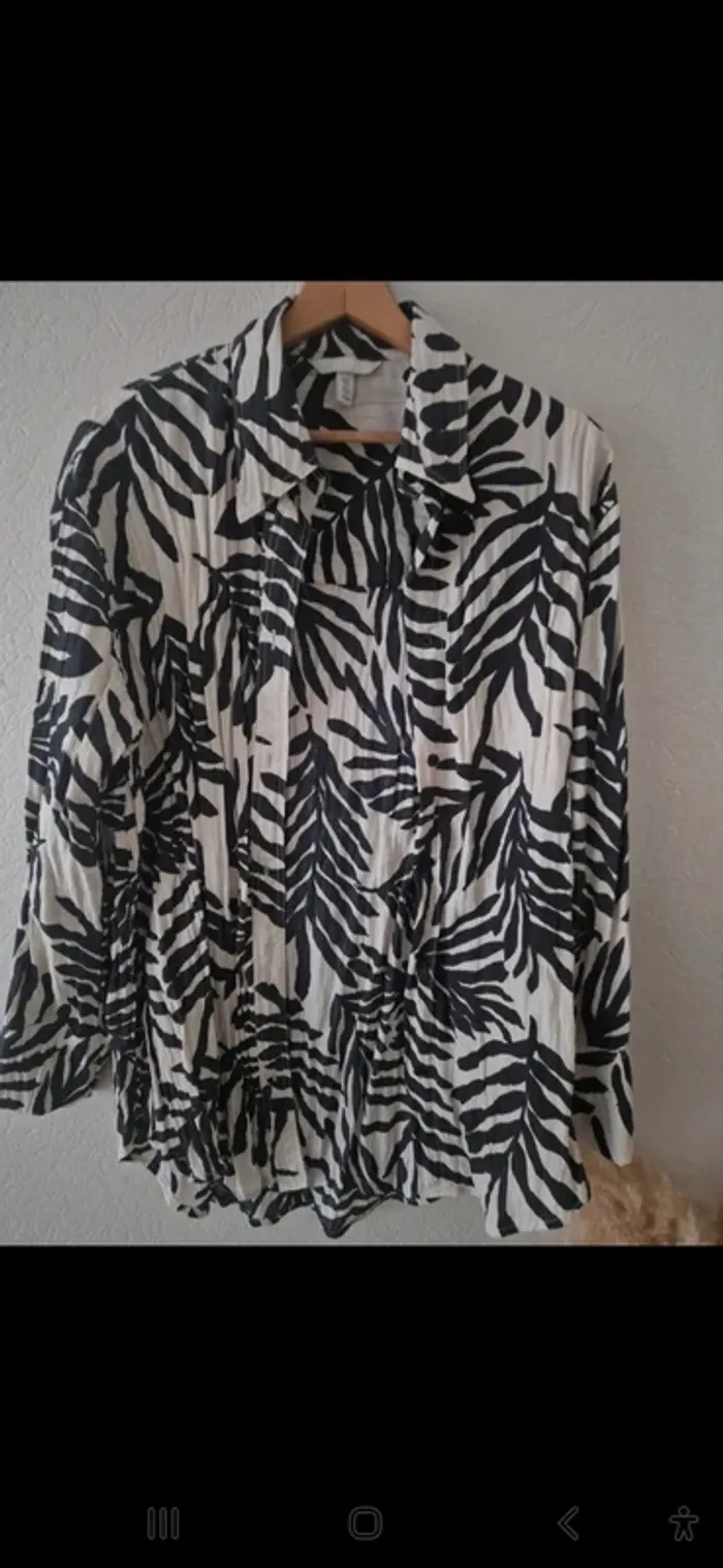 Chemise longue h&m