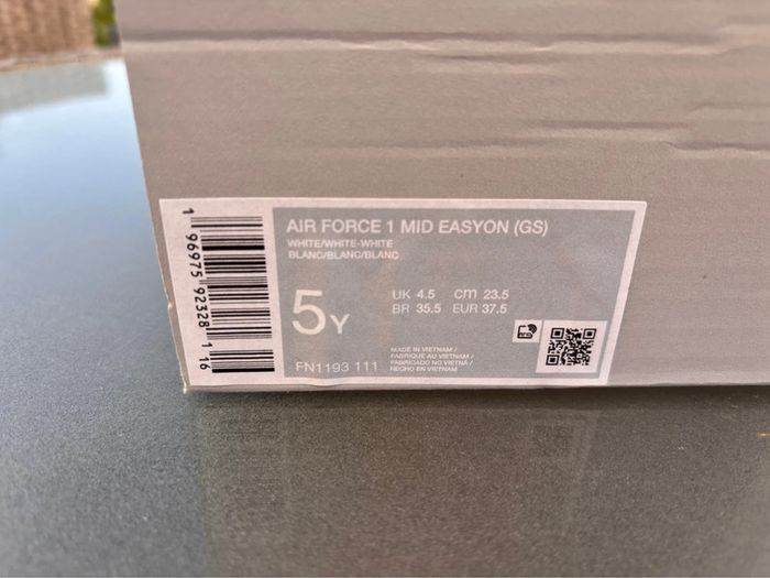 Nike Air Force 1 P.37,5 Neuves unisex - photo numéro 11