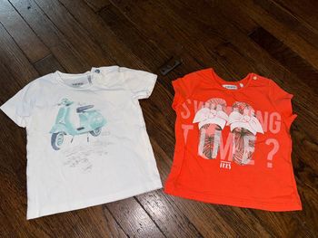 Lot tshirts ikks 6 mois