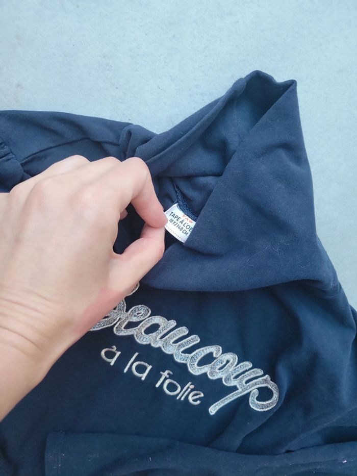 Lot t shirt manche longue colle roulé taille 10 ans fille - photo numéro 4