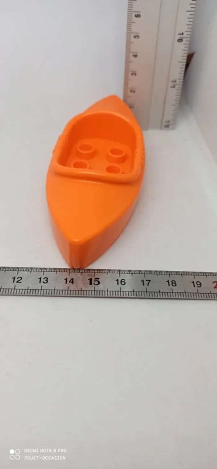 Barque kayak orange lego duplo - photo numéro 3