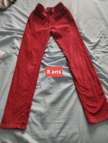 Pantalon velours Orchestra taille 8  ans