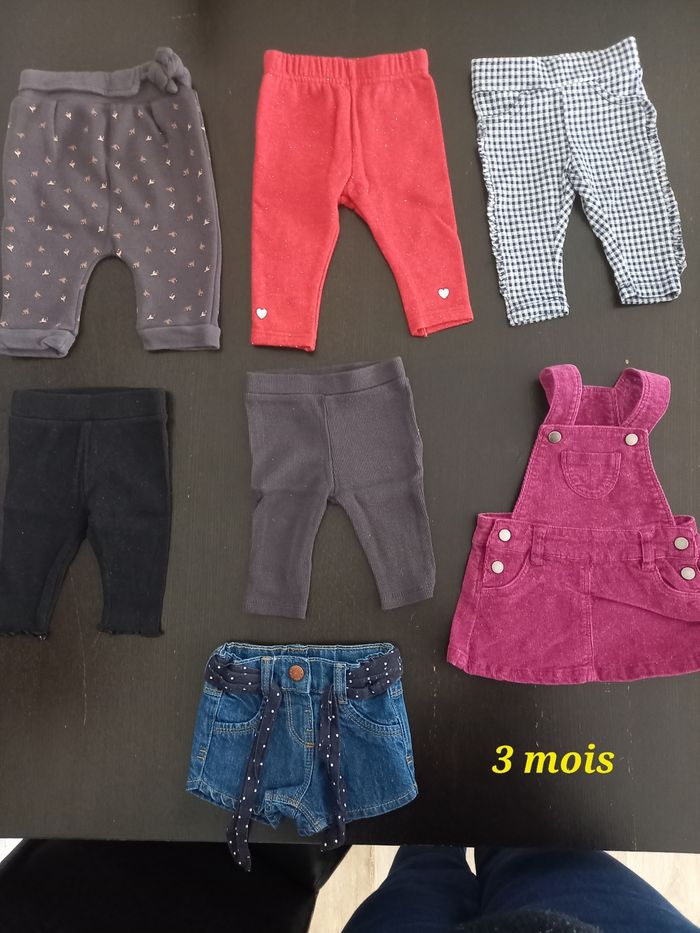 Lot vêtement bébé fille 3 mois - photo numéro 1