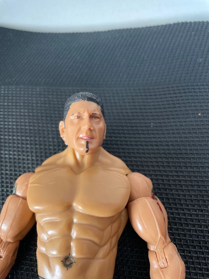 Figurine articulée catcheur Batista WWE wwf jakks Pacific 2003 18cm superstar du catch - photo numéro 11