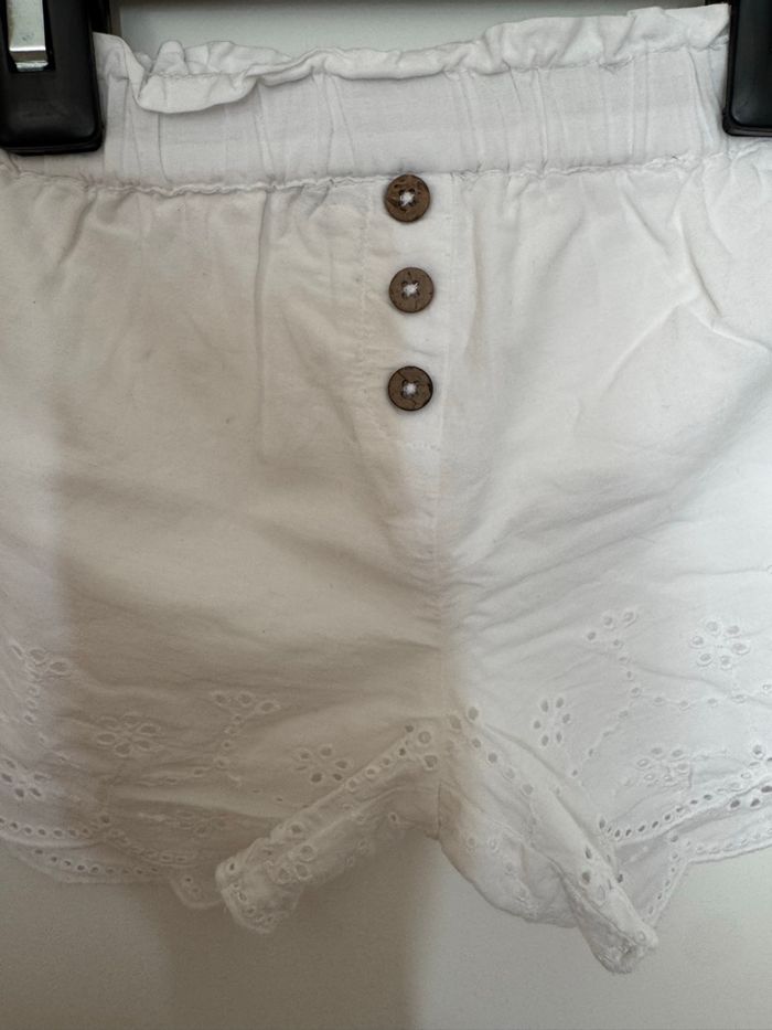 Short blanc broderie - photo numéro 2