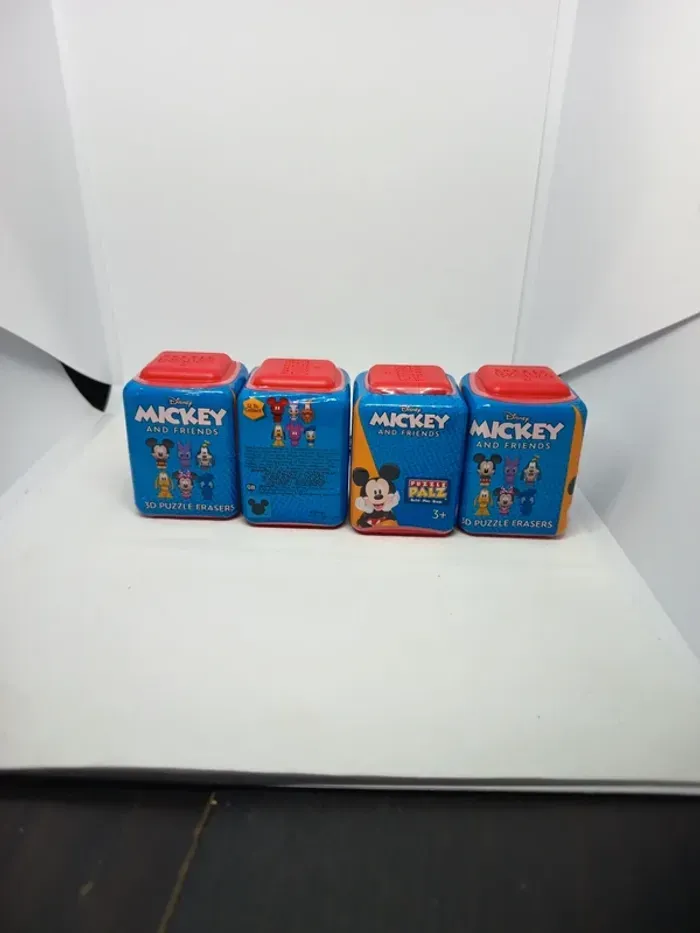 🧩 Lot de 4 Boîtes - Disney Mickey et ses Amis 🐭 - photo numéro 1