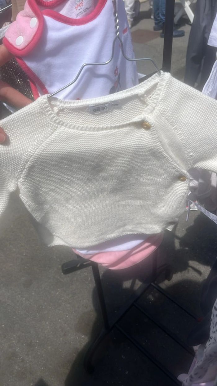 Brassière / gilet tricot
