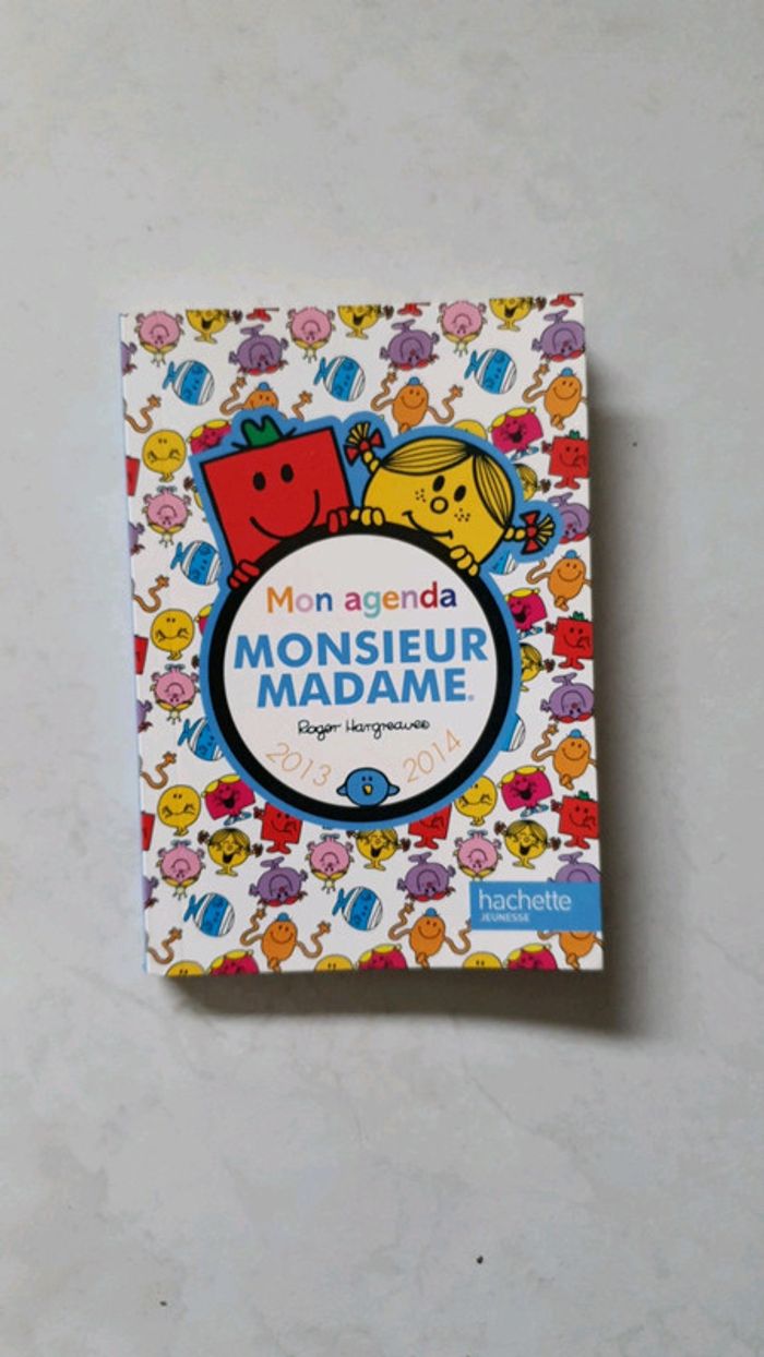 Figurines monsieur madame neuf et agenda 2014 V5 - photo numéro 3
