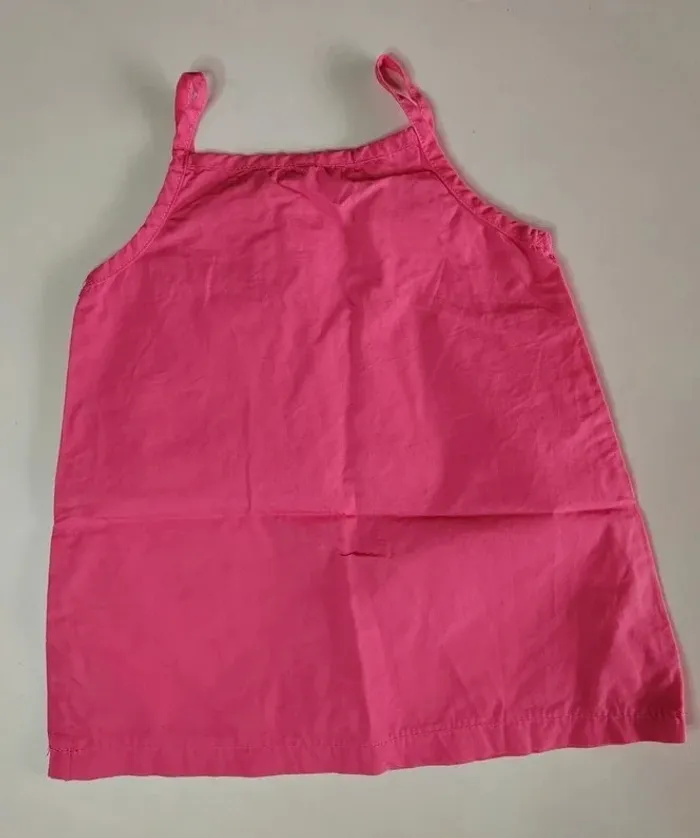 Petite robe rose avec fleurs - Taille 12 mois - photo numéro 4