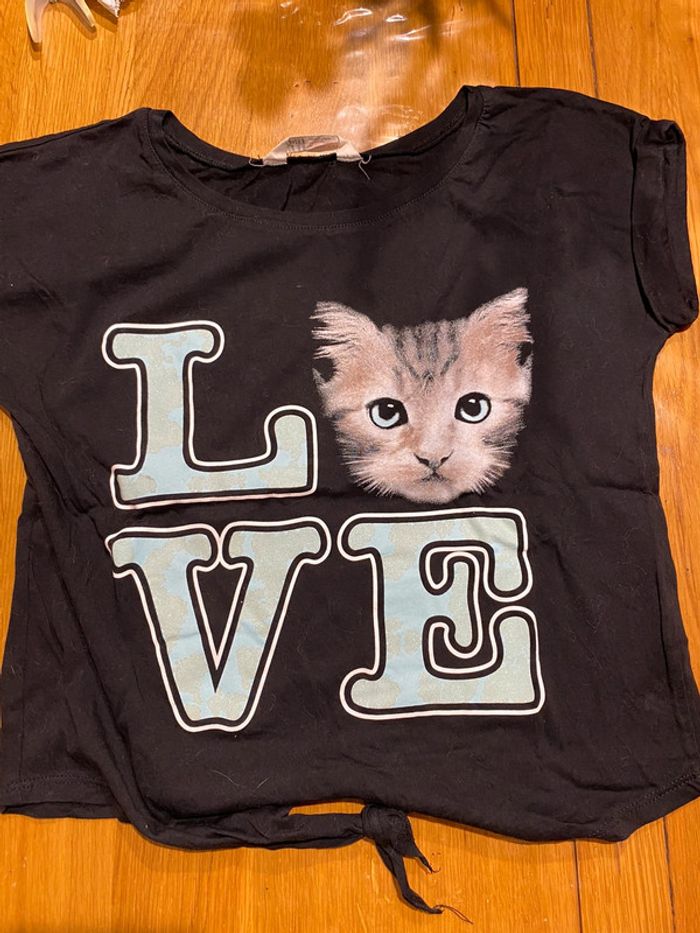 Lot de six T-shirts, taille 12 ans - photo numéro 8