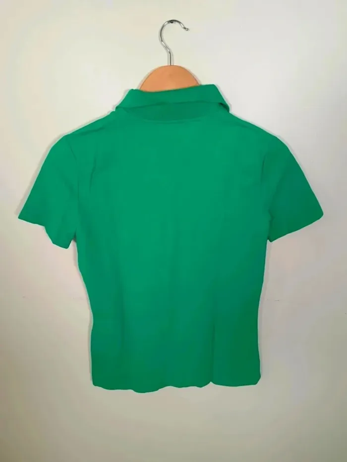 C4 polo vert Tommy Hilfiger S - photo numéro 2