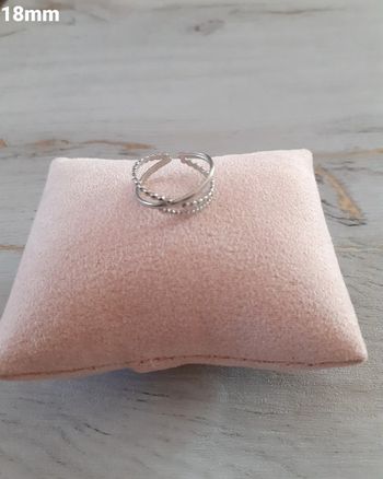 Bague argentée