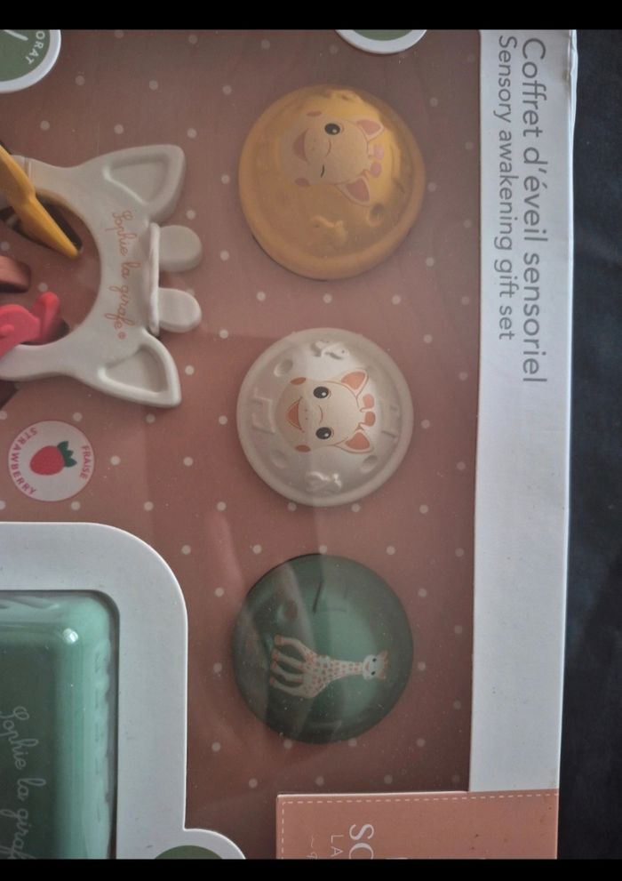 Coffret sensoriel girafe sophie - photo numéro 3