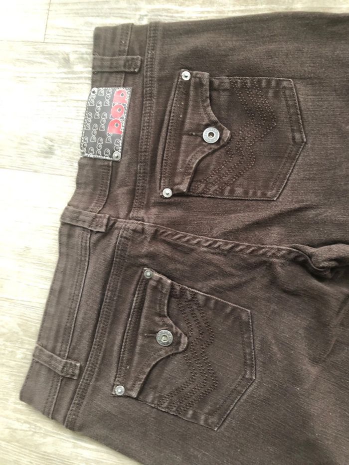 Jeans marron T42 - photo numéro 4