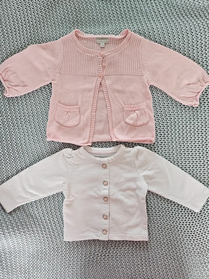 Lot vestes fille