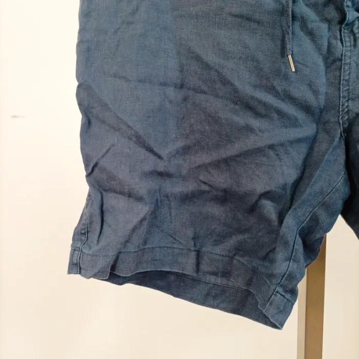 Short bleu Taillissime La Redoute taille 58 coton et élasthanne A851 - photo numéro 5