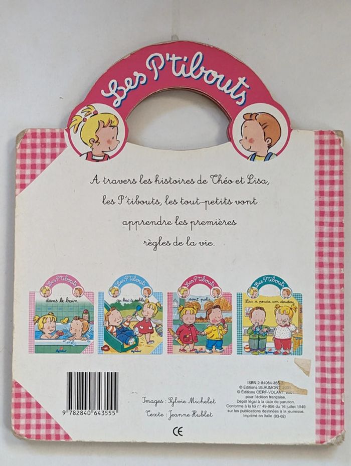 Lot de 2 livres bébé Les P'tibouts - photo numéro 6