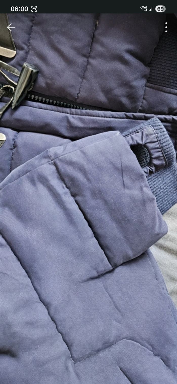 Blouson avec capuche fourrure - photo numéro 4