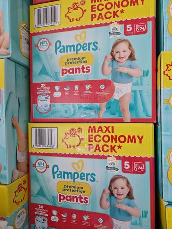  couches pampers  taille 5 