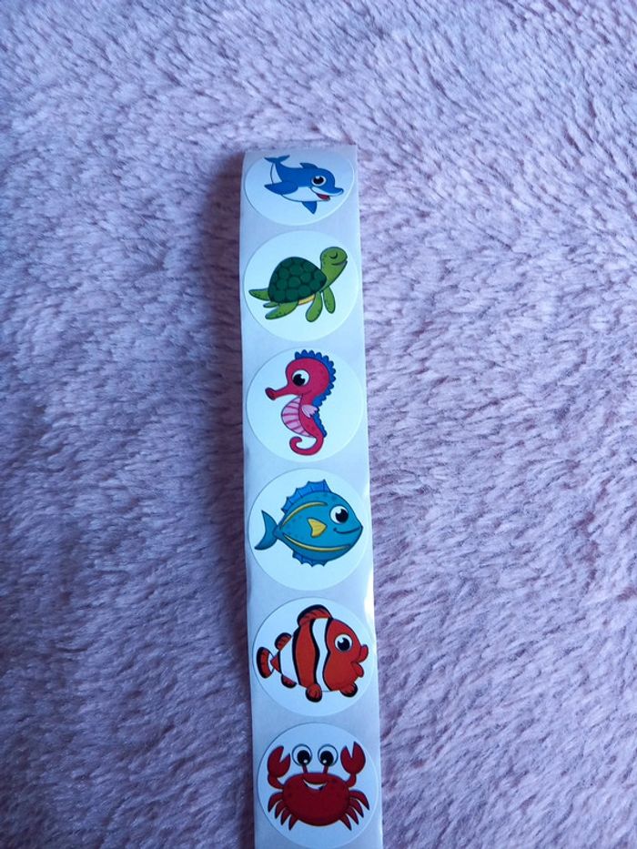 24 autocollants poissons - photo numéro 2