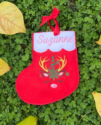 Botte chaussette Noël