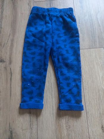 Pantalon molleton bleu