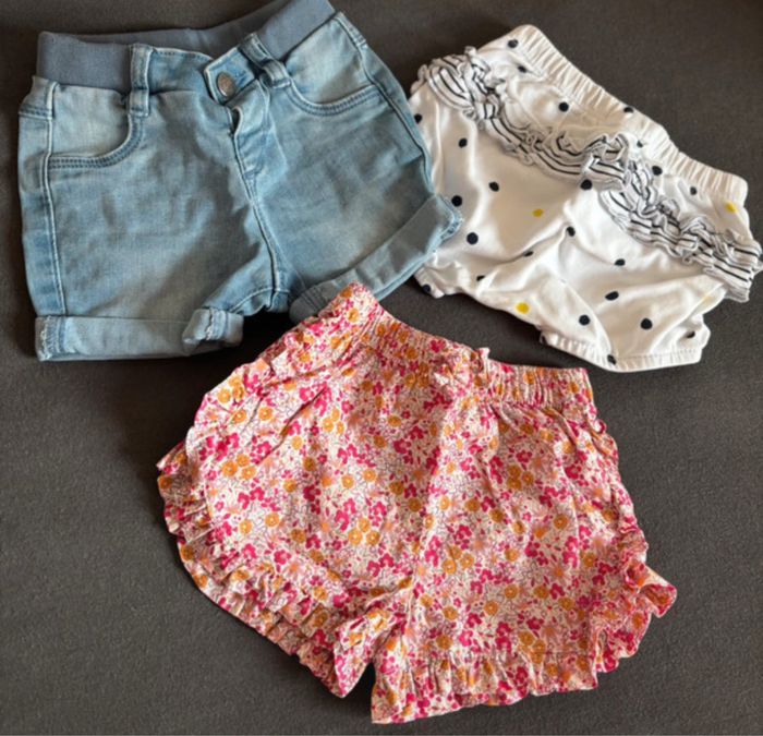 Lot de short