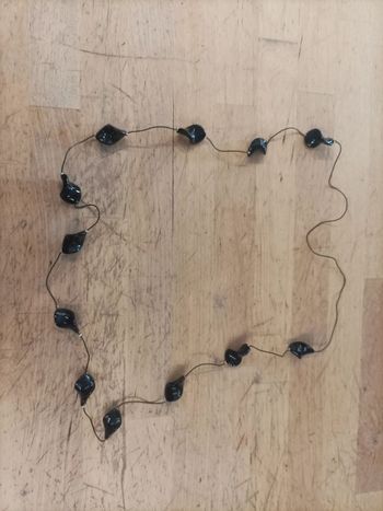 Collier grosses perles