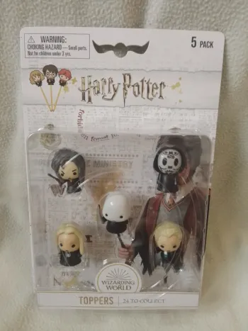 tampons pour crayon harry potters wizarding world toppers