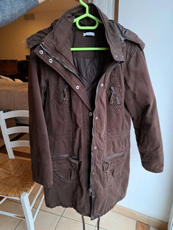 Manteau marron