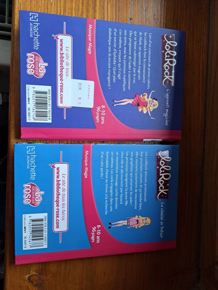 Lir 2 livres Lolirock - photo numéro 2