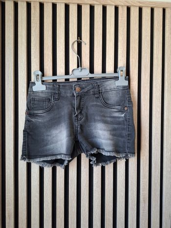 Short  en jean  coton  élasthane 12 ans