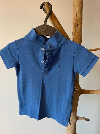Polo bleu Okaidi