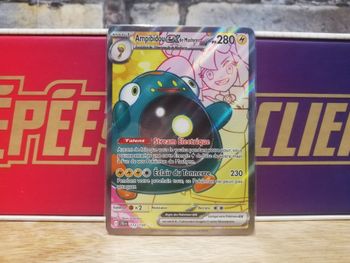 Carte Pokemon Ampibidou EX 172/159