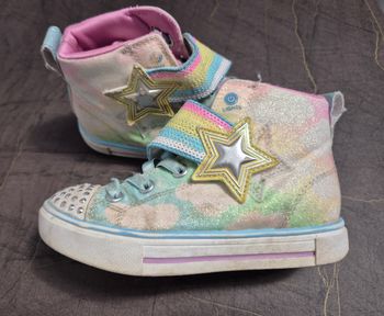 Skechers lumineuse Twinkle Toes Pointure 27 Arc en ciel