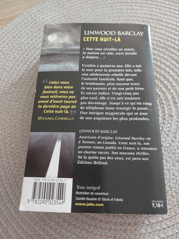 cette nuit là LINWOOD BARCLAY - photo numéro 2