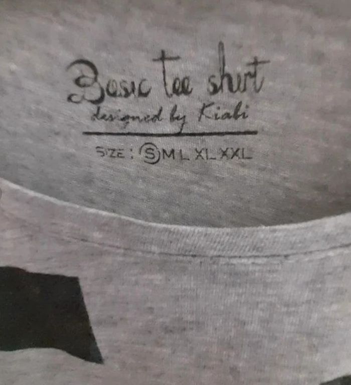 t-shirt gris - photo numéro 3