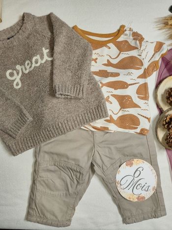 Ensemble 3 pièces 6 mois