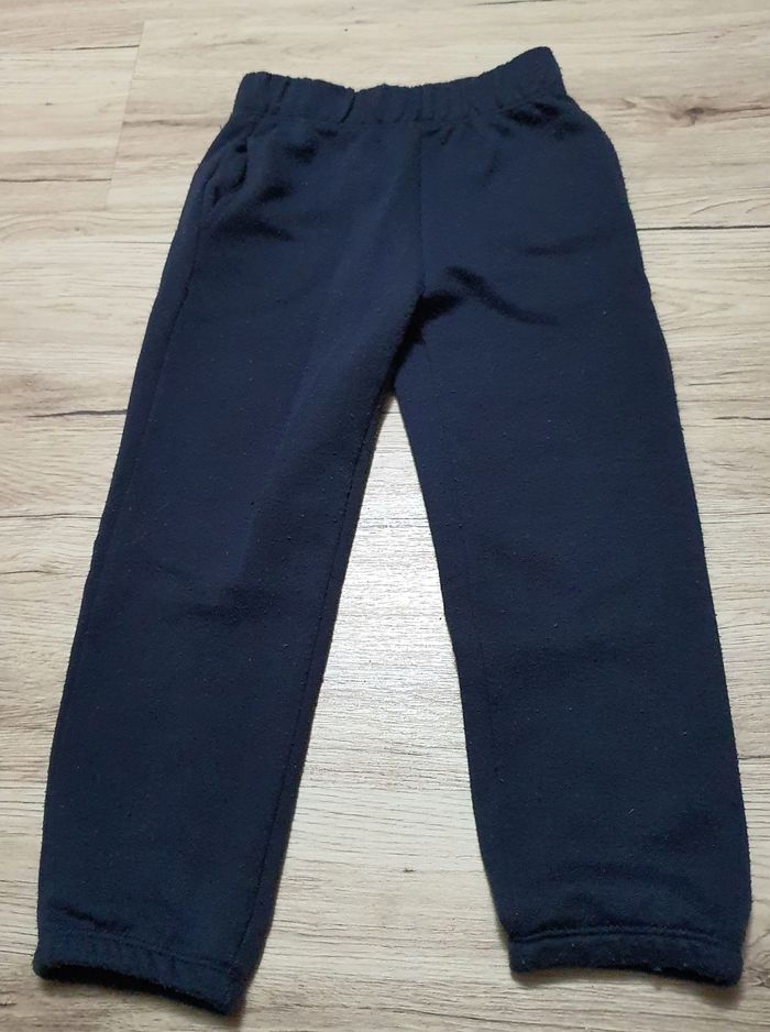 Pantalon jogging garçon bleu hiver 3-4 ans - photo numéro 5
