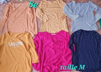 Lot 6maillot taille m