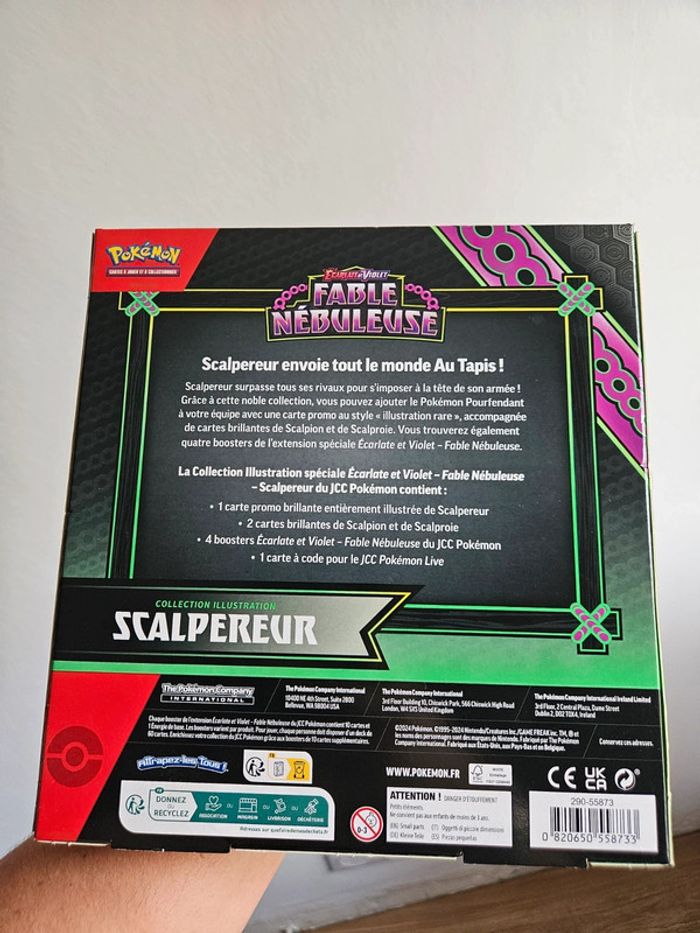 Coffret pokémon fable nebuleuse - photo numéro 3