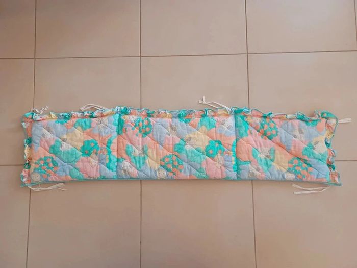 Ensemble chambre bébé : Tour de lit + dessus de lit + gigoteuse - photo numéro 6