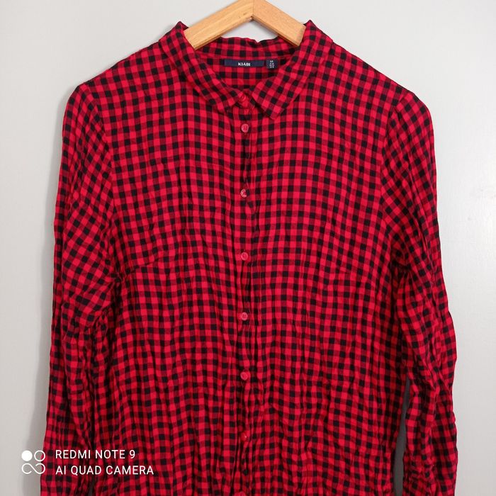 Robe rouge à carreaux t44 - photo numéro 2