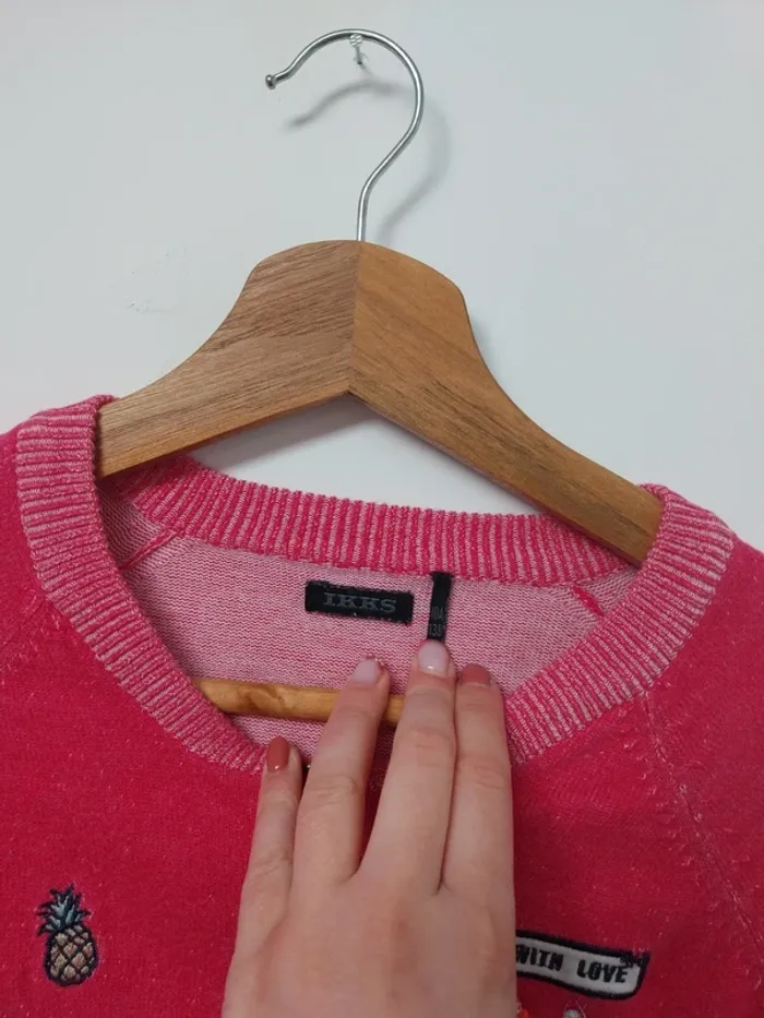 Veste rose Ikks 10 ans - photo numéro 3