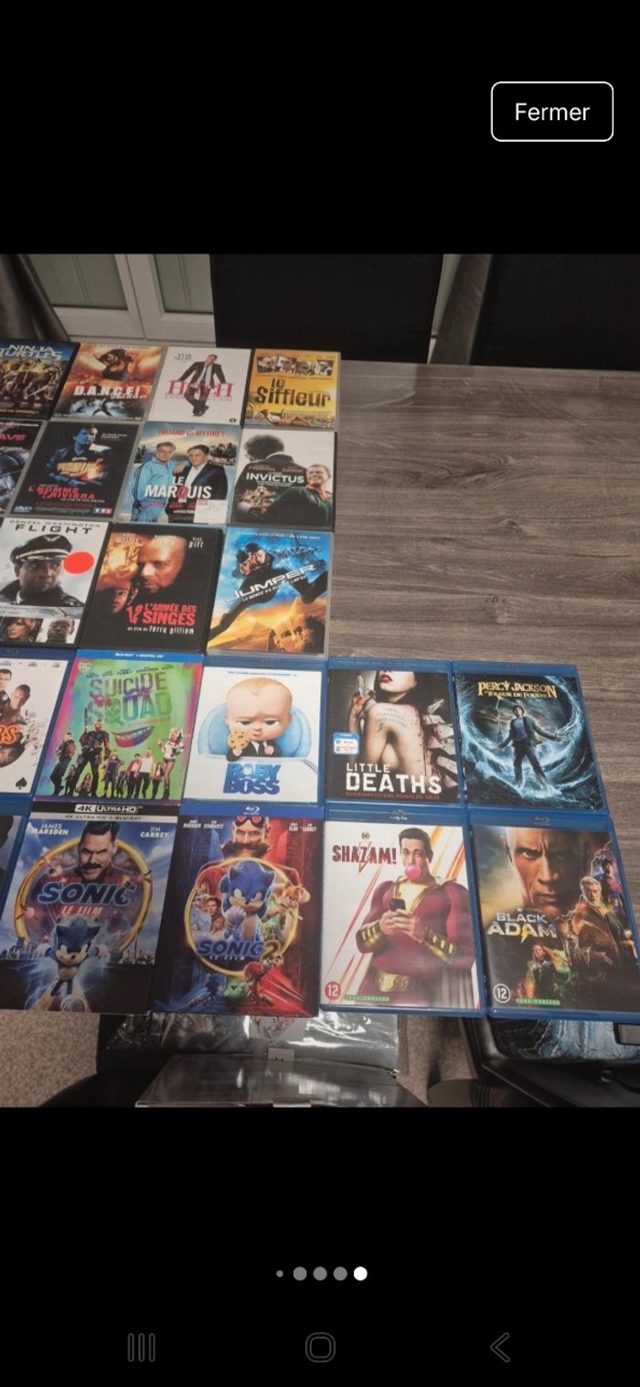Très gros lot DVD blu ray + 50 facile - photo numéro 10