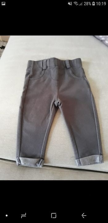 Jegging gris 6 mois