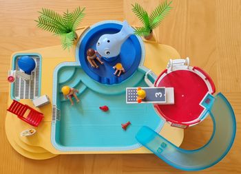 Piscine et famille Playmobil 5433