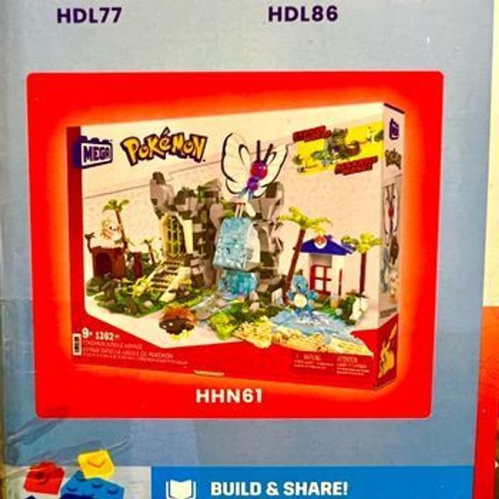 Pokémon Méga Pokémon Jungle Journey Mattel HHN61 : 1362 pièces - photo numéro 3