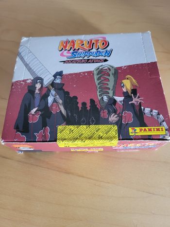 Boîte de boosters naruto