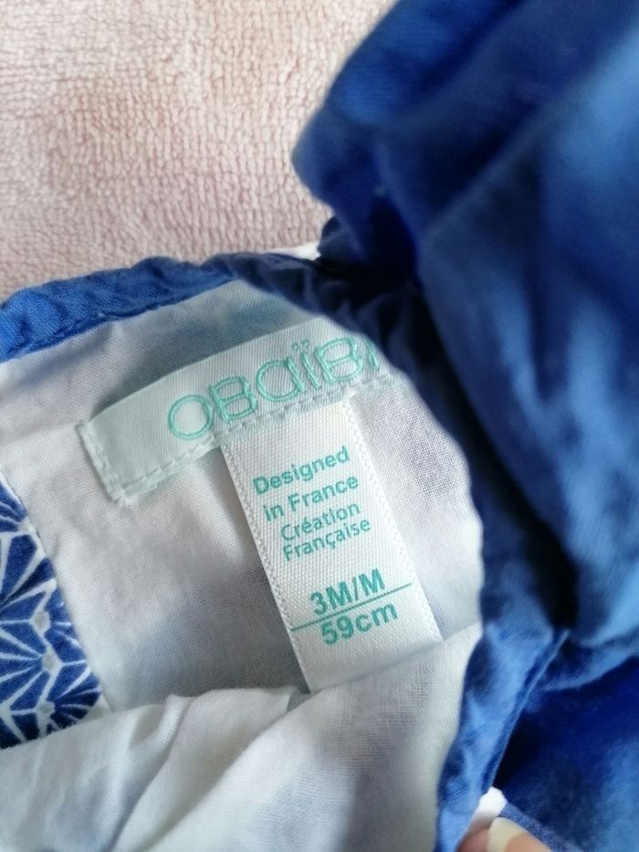 Ensemble Obaibi 3 mois fille - photo numéro 5